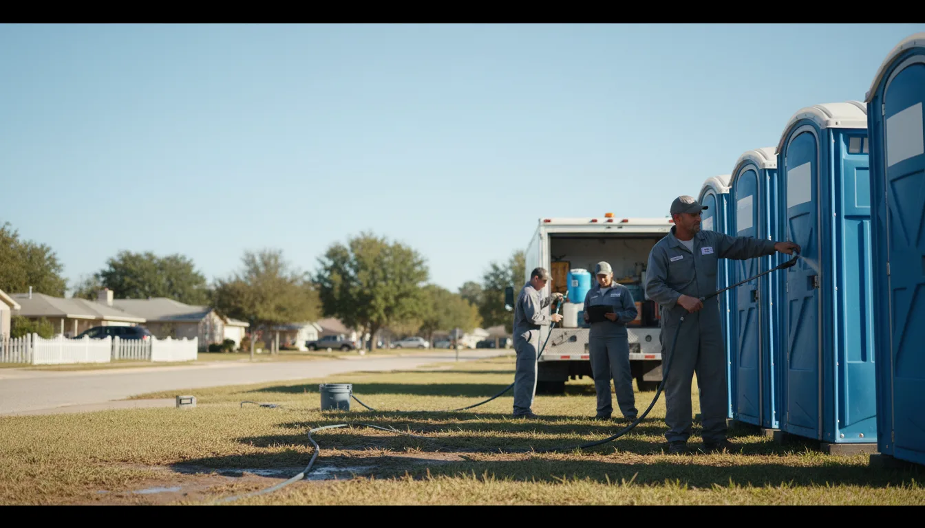 Long-Term Portable Toilet Rental in Collinsville, TX near me